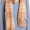 Damen Knowledge Cotton Apparel | Knowledge Cotton Apparel Madeline Woven Scarf Braun | Onesize