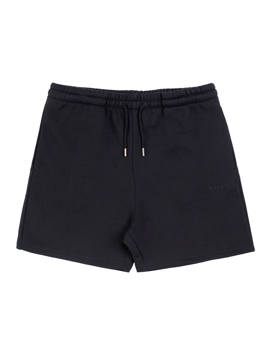 Herren Rotholz | Rotholz Logo Sweatshort Black | M