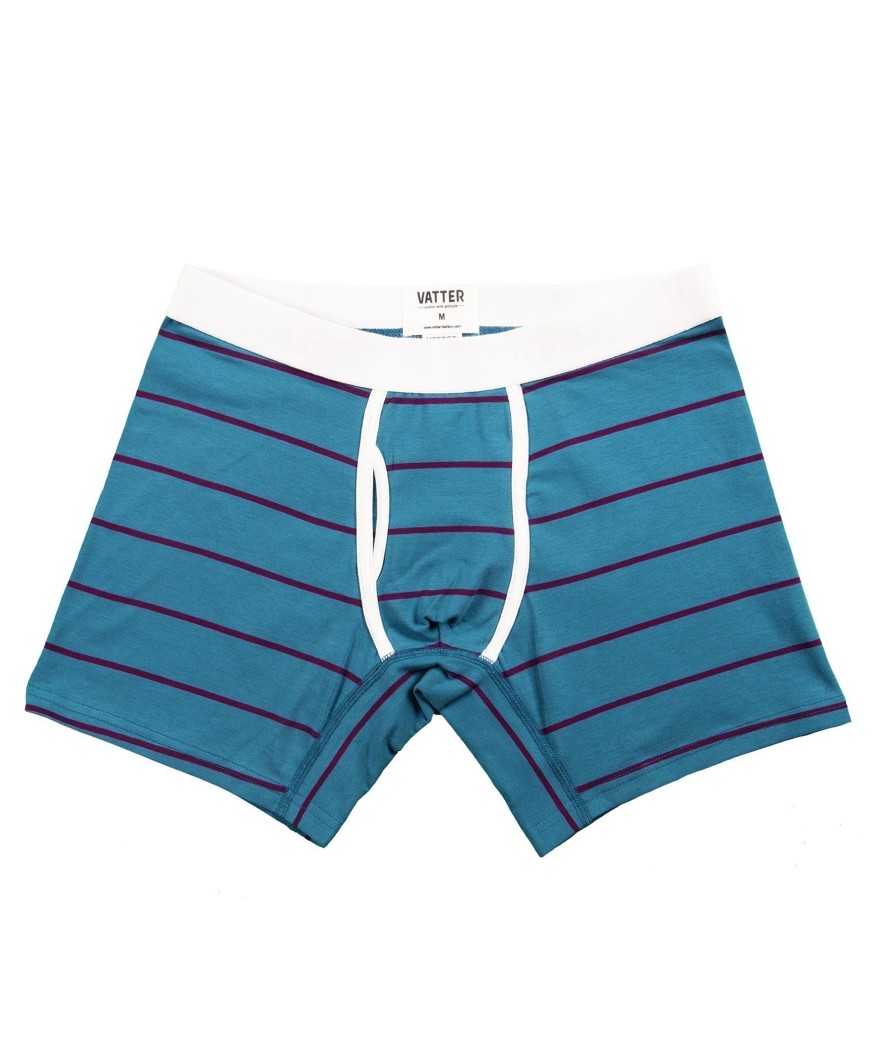 Herren VATTER | Vatter Classy Claus Blue/Purple Stripes | S