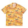 Herren Nudie Jeans | Nudie Jeans Arvid Hawaii Shirt Sunflower | S