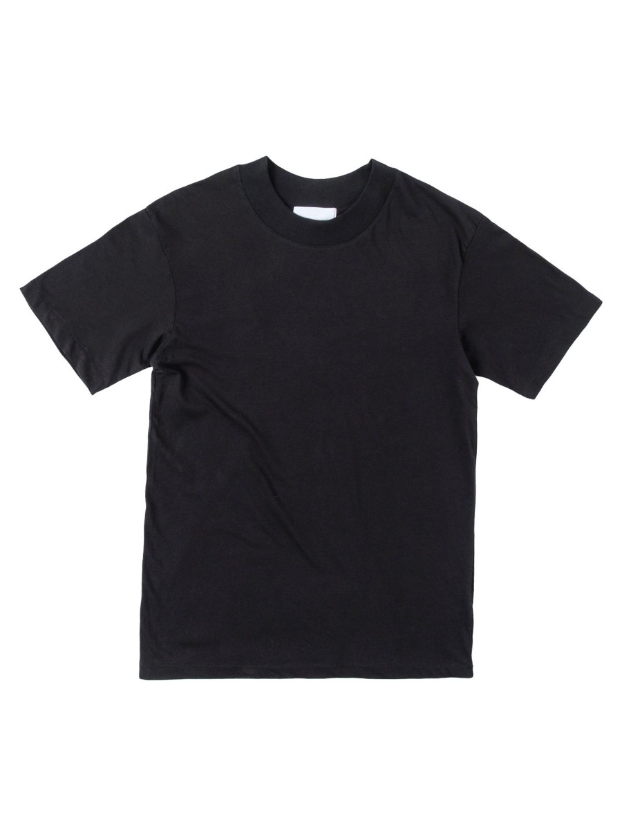 Herren Rotholz | Rotholz Big Collar T-Shirt Black | S