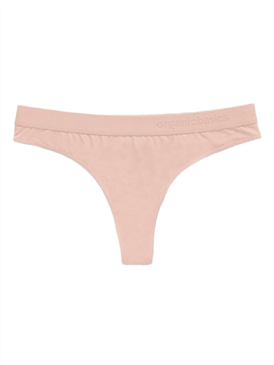 Damen Organic Basics | Organic Basics Tencel Lite Tanga 2-Packs Soft Pink | Xl