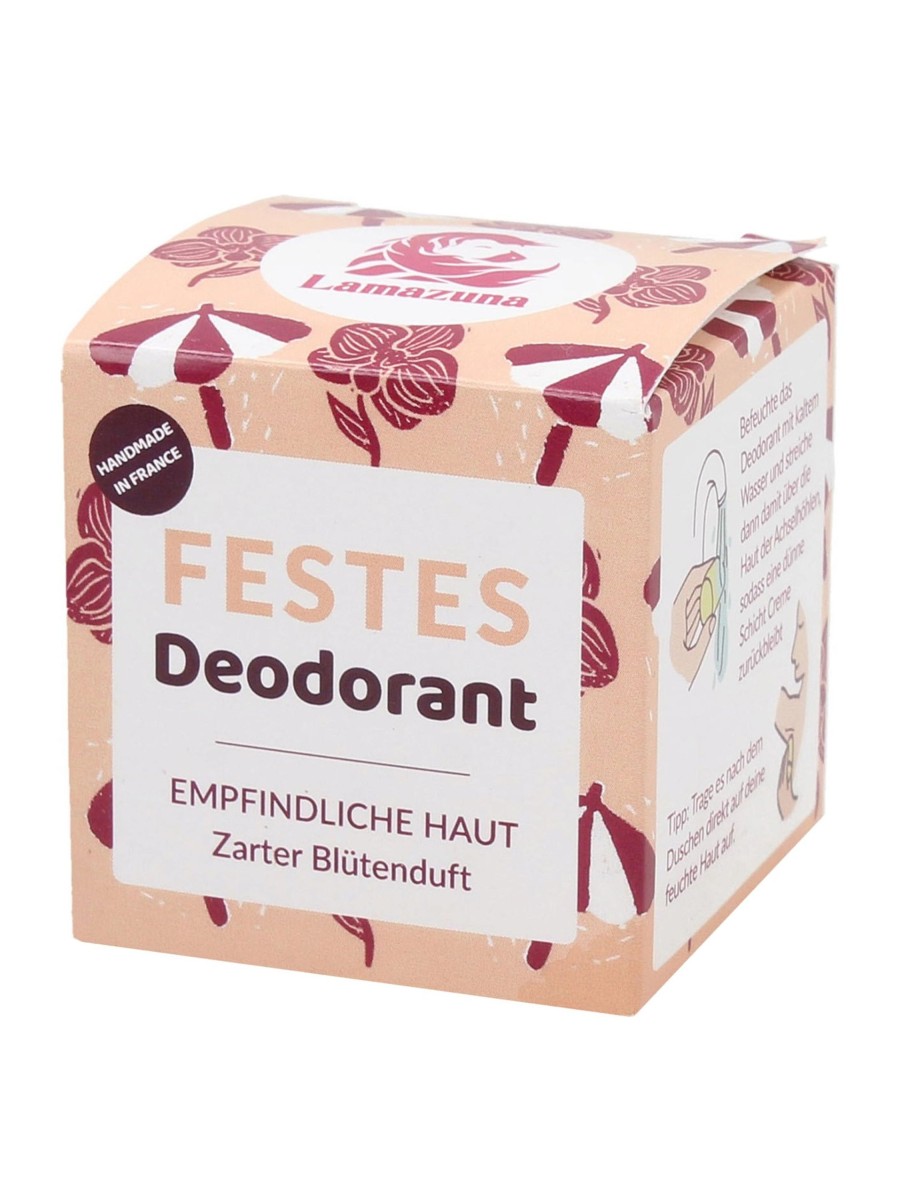 Beauty Lamazuna | Lamazuna Festes Deodorant Zarter Blu00Fctenduft - Fu00Fcr Empfindliche Haut