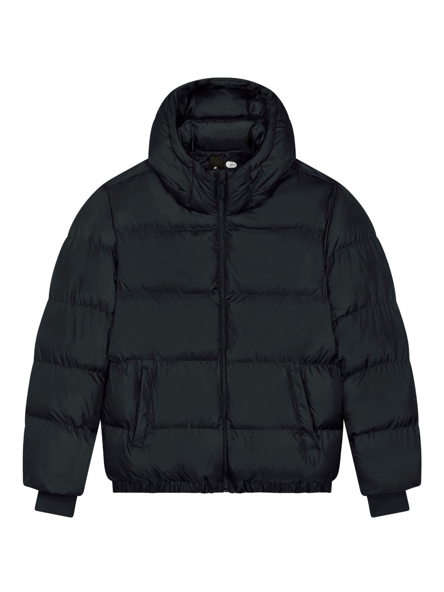 Herren glore | Glore Unisex Pufferjacke Miika Black | S