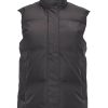 Damen Knowledge Cotton Apparel | Knowledge Cotton Apparel Puffer Vest For Women Black Jet | S