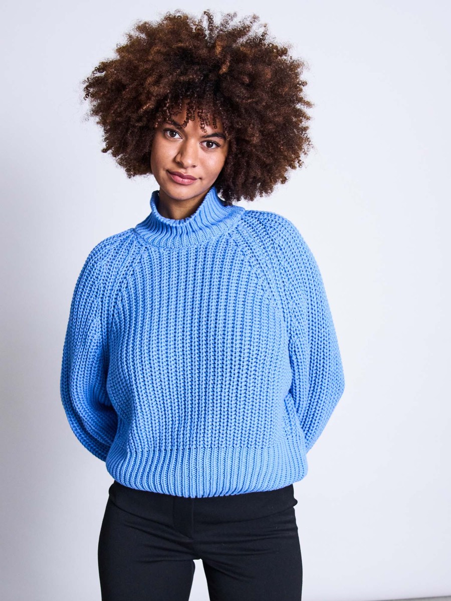 Damen JAN 'N JUNE | Jan 'N June Jumper Ola Blue | L