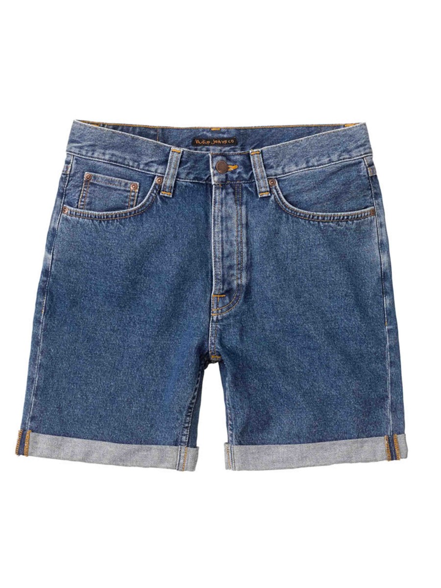 Herren Nudie Jeans | Nudie Jeans Josh Shorts 90S Stone | 30